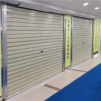 Porta de enrolar de aço inoxidável